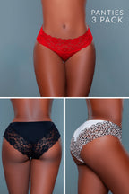 22103PK Arlo Bikini Panty 3 Pack-0