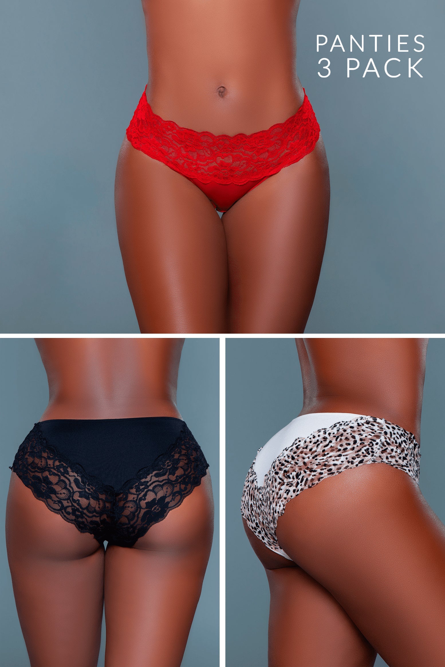 22103PK Arlo Bikini Panty 3 Pack-0
