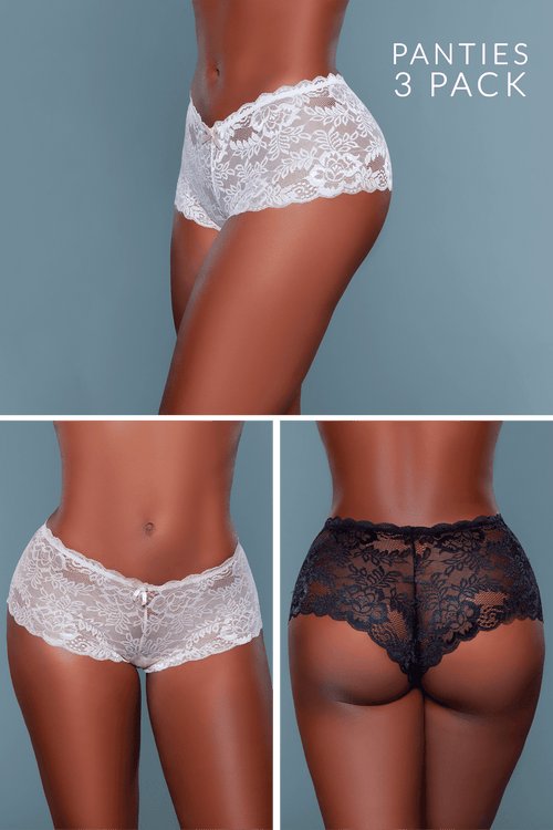 2204 Hayden Boyshort 3 Pack-0