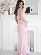 Long dress model 198818 Bicotone Wholesale Clothing Online, Women`s Fashion, Shoes, Lingerie & Underwear - Matterhorn-2